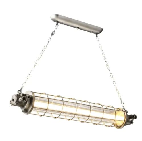 Industrial Pipe Pendant Light 3' - Lot 677
