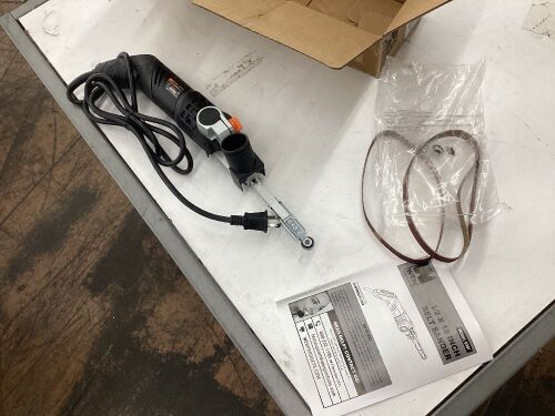 WEN 6307 Variable Speed Detailing File Sander with 1/2-by-18-Inch Belt - Lot 607