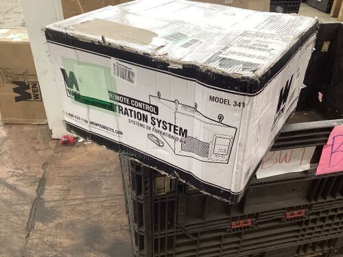 WEN 3410 3-Speed Remote-Controlled Air Filtration System (300/350/400 CFM) - Light Damage to Filter  - Lot 526