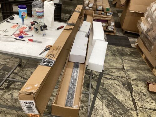 ZEKOO Bypass Sliding Barn Door Hardware Kit, Single Track - Lot 456