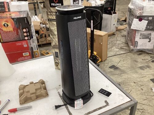 Pelonis 23 in. 1500-Watt Digital Tower Ceramic Heater  - Lot 447