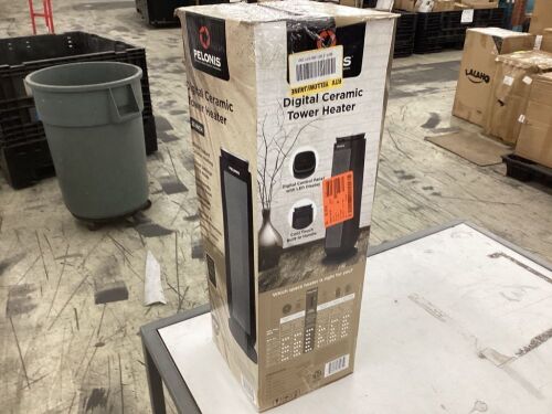Pelonis 23 in. 1500-Watt Digital Tower Ceramic Heater - Lot 421