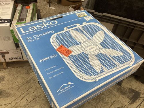 Lot of (2) Lasko Fans - Cyclone Missing Base  - Lot 392