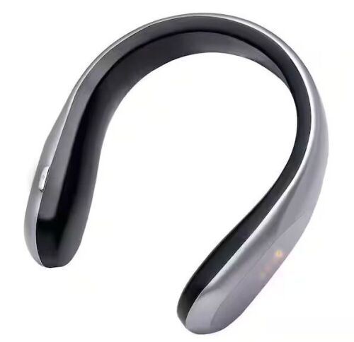 450-Watt Silver and Black Electric USB Rechargeable Personal Wearable Neckband Heater - Lot 395