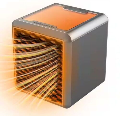 800-BTU Fan Heater Electric Personal Space Heater Furnace with UV Light  - Lot 376