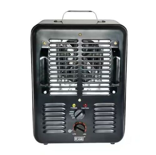 5120 BTUs Forced Air Electric Milkhouse Utility Furnace with Thermostat  - Lot 389