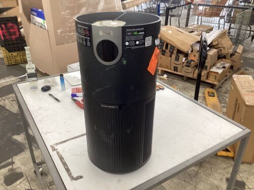Shark 1000 sq. ft. HEPA - True Console Air Purifier in Blacks MAX with True NanoSeal, Cleansense IQ, Odor Lock, HP202 - Lot 356