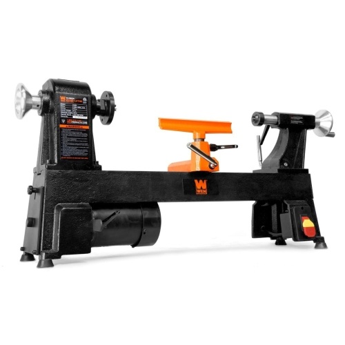 WEN LA3424 4.5-Amp 12-Inch by 18-Inch 5-Speed Benchtop Wood Lathe  - Lot 32