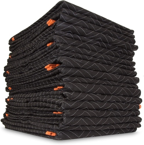 WEN 272812 72-Inch by 80-Inch Heavy Duty Padded Moving Blankets, 12-Pack  - Lot 117