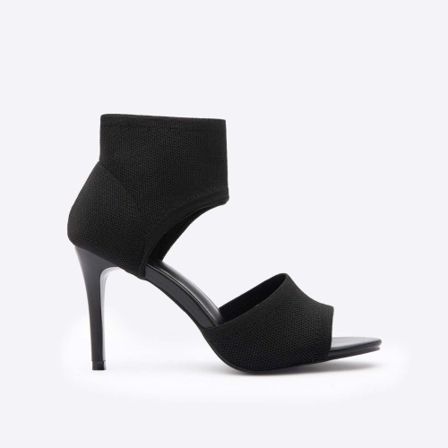 Mousse Fit Women Peep Toe Stiletto Heeled Sandals, Size 5  - Lot 317