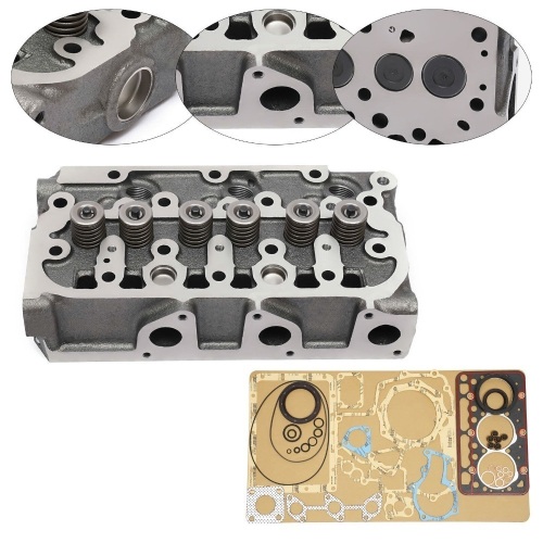 Valves Spring Engine Complete Cylinder Head With Full Gasket Kit For Kubota D722 - Lot 639
