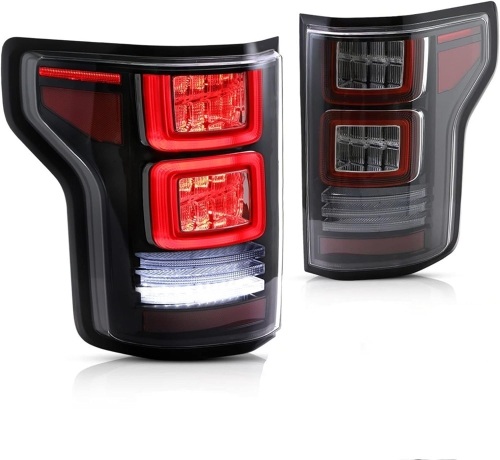 VLAND Full LED Tail Lights for Ford F150 2015-2020 (Not Fit a XLT/Lariat, Factory with BLISS)  - Lot 147