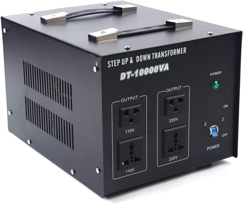 ST-10000 8000W Voltage Transformer Converter 110V to 220V Step Up/Down   - Lot 142