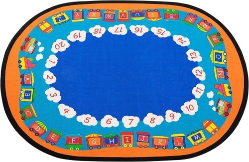 ABCarpet Classroom Area Rug 6'5" x 8'5"  - Lot 185