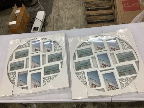 Lot of (2) Round Picture Frames 24"  - Lot 188