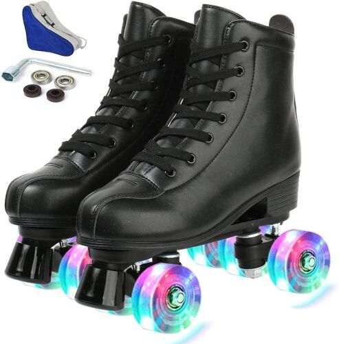 Roller Skates with Light Up Wheels, Size 36 - Lot 166