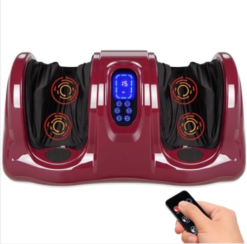 Therapeutic Foot Massager w/ High Intensity Rollers, Remote, 3 Modes $179.99 - Lot 302