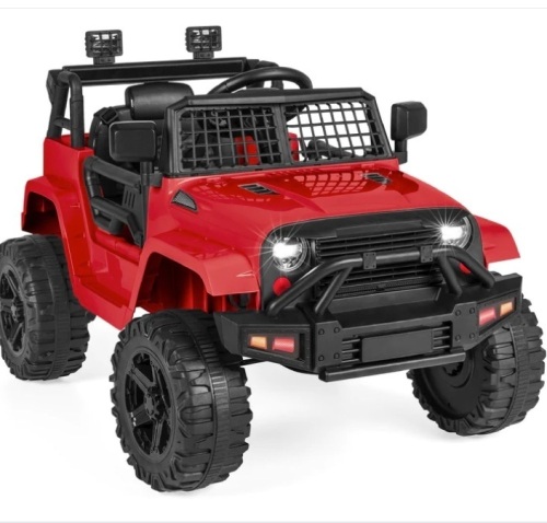 12V Kids Ride-On Truck Car w/ Parent Remote Control, Spring Suspension $349.99 - Lot 83