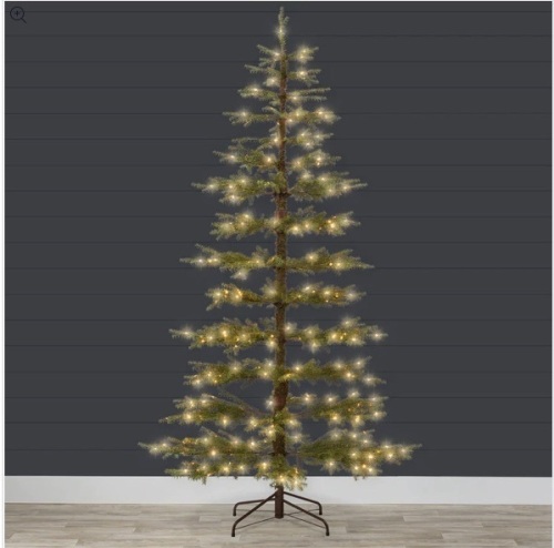 Pre-Lit Sparse Christmas Tree w/ 2-in-1 LED Lights, Cordless Connection - Lot 32