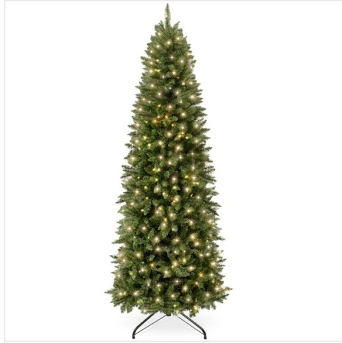 Pre-Lit Spruce Pencil Christmas Tree w/ Incandescent Lights - Lot 33