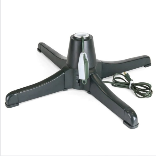 360-Degree Rotating Christmas Tree Stand w/ 3 Settings, 3 Outlets $64.99 - Lot 394