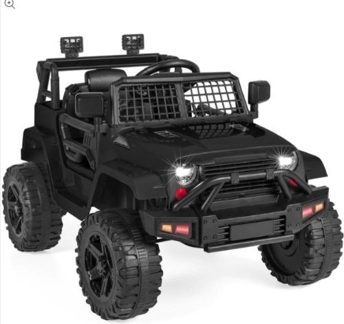 12V Kids Ride-On Truck Car w/ Parent Remote Control, Spring Suspension - Lot 244