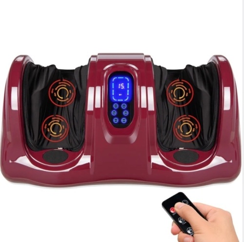 Therapeutic Foot Massager w/ High Intensity Rollers, Remote, 3 Modes $179.99 - Lot 417