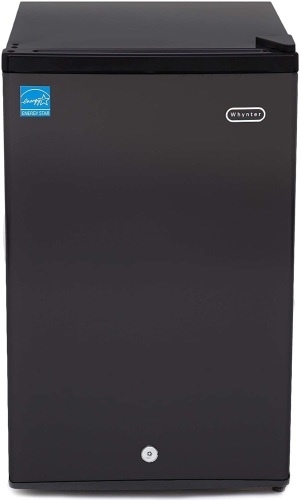 Whynter Black CUF-301BK 3.0 cu. ft. Energy Star Upright Freezer with Lock  - Lot 325