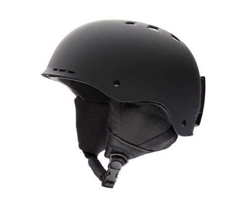 SMITH Holt Matte Black Snow Helmet, XL - Lot 390