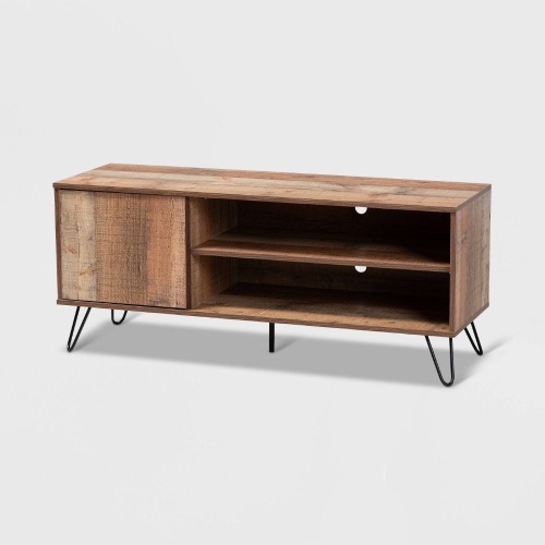 Baxton Studio Iver 1 Door Wood TV Stand for TVs up to 50"  - Lot 510