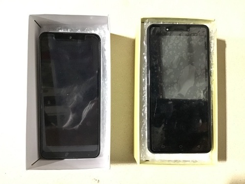 i12 Pro Android 10.0 & JK760 Android 8.1 Cell Phones, White & Black  - Lot 528