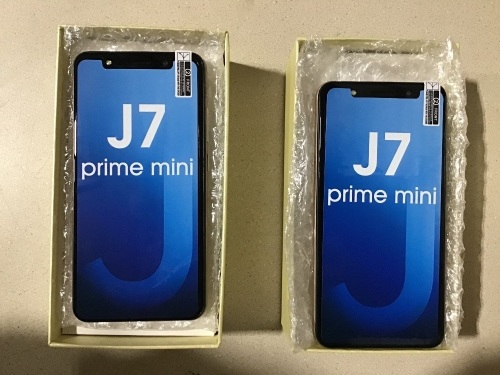 Lot of (2) J7 Prime Mini, Android 8.1 Cell Phones, Gold - Lot 551
