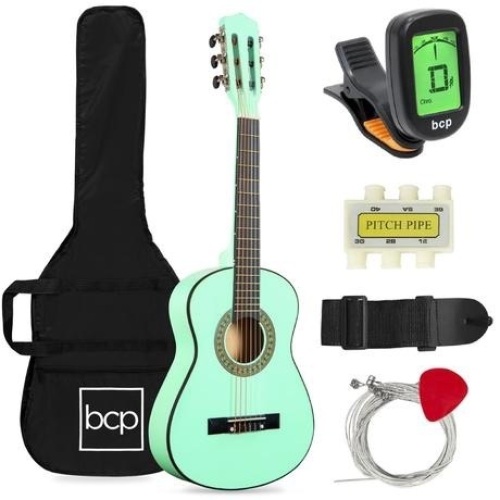 Kids Acoustic Guitar Beginner Starter Kit with Carrying Case, 30in  - Lot 571