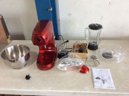 Vevor 4-in-1 5qt 6-Speed Stand Mixer, Meat Grinder, Juice Blender 1000w  - Lot 600