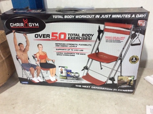 Chair Gym Exercise Equipment - Lot 602