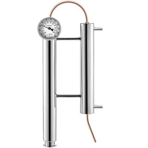 Vevor Column Reflux Still Ethanol Distiller Stainless Steel w/ 2" Column - Lot 642