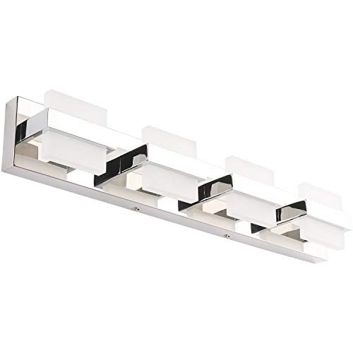 SOLFART Dimmable Modern 4 Light LED Vanity Light - Lot 678