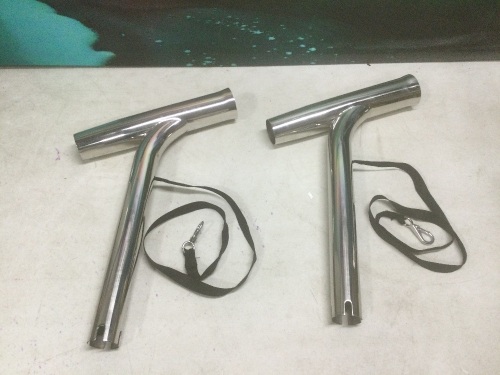 Stainless Steel Fishing Rod Holder Outrigger Mount, 2 pc - Lot 922