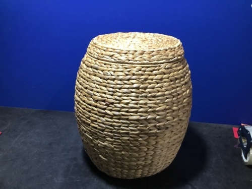 Storage Tote Basket with Lid - Lot 1071