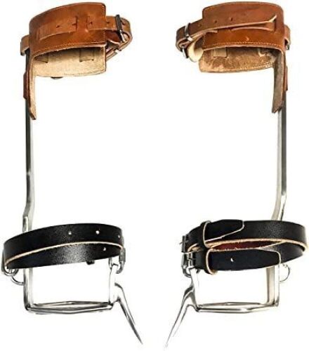 TOMCHY Non-Slip Tree Climbing Spikes - Lot 1099