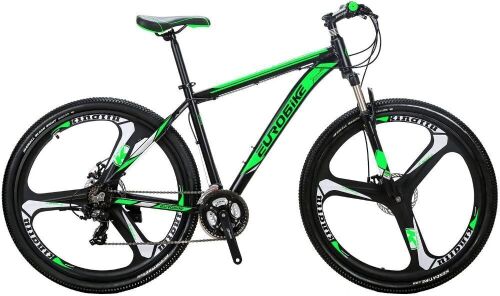 Eurobike 29" Lightweight Aluminum Frame 21 Speed Mountain Bike  - Lot 93