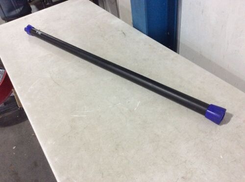 Day 1 Fitness Weighted Workout Bar with Rubber Padding, 25 lb - Lot 624