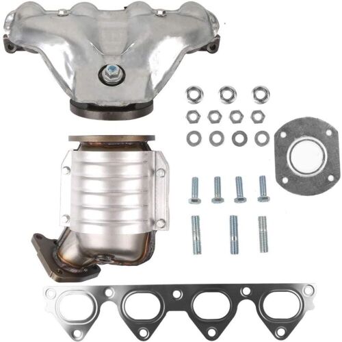 MOSTPLUS Manifold Catalytic Converter w/Gasket Compatible for Honda Civic 1996-2000 1.6L  - Lot 1006