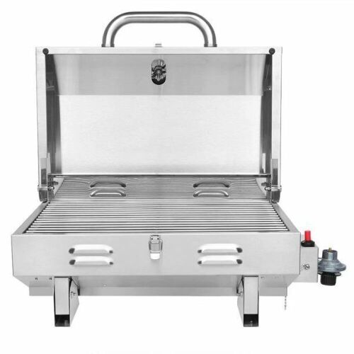 ZOKOP TG-5U Portable Stainless Steel Single Row Gas Grill  - Lot 1059
