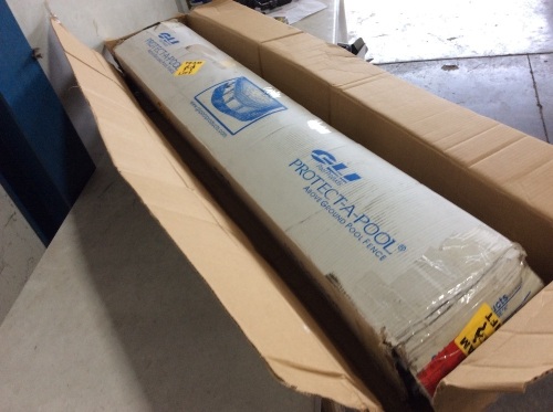 GLI Above Ground Pool Fence Base Kit, 8 Section  - Lot 415