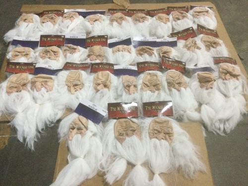 Lot of (30) The Wicked One El Malo Masks - Lot 178