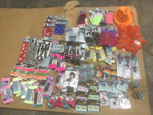 Large Lot of 80's Costume Accessories - Lot 184