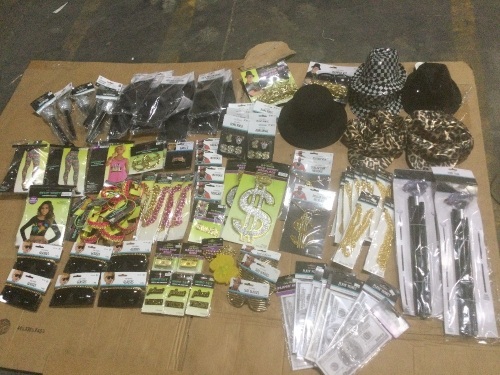 Lot of Hip Hop Halloween Costume Accessories - Lot 185