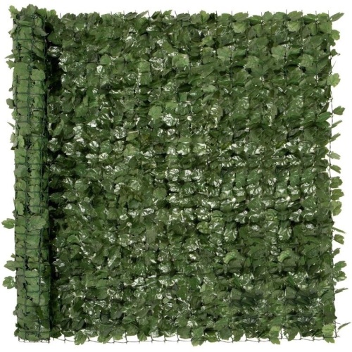 Outdoor Faux Ivy Privacy Screen Fence, 96x72"   - Lot 918