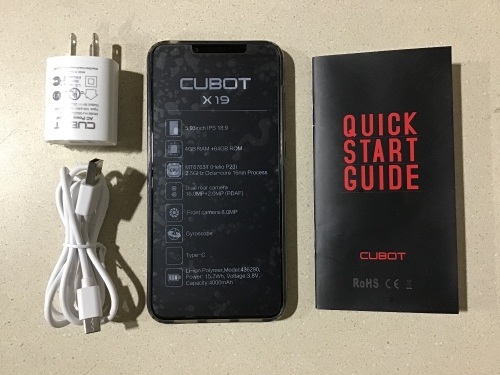 Cubot X19 64GB Dual SIM Android 8.1 Oreo Smart Phone - Lot 402